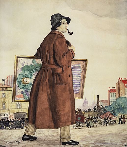 Boris Kustodiev Isaak Brodsky